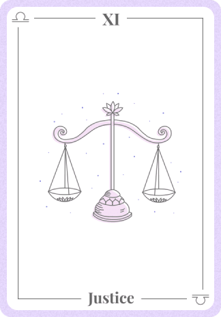 Justice Tarot Card