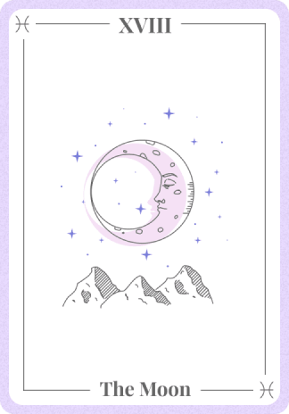 The Moon Tarot Card