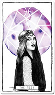 The Moon Tarot Card