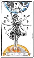 Wheel of Fortune Tarot Card