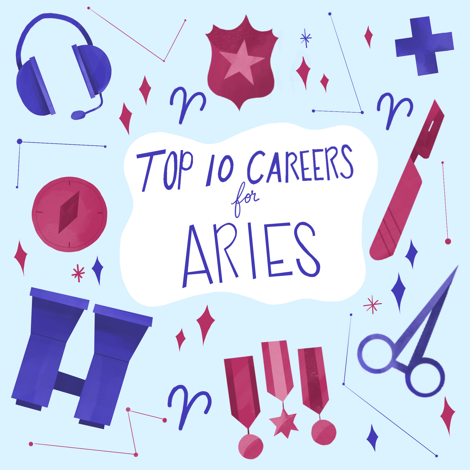Top 10 Careers For Aries