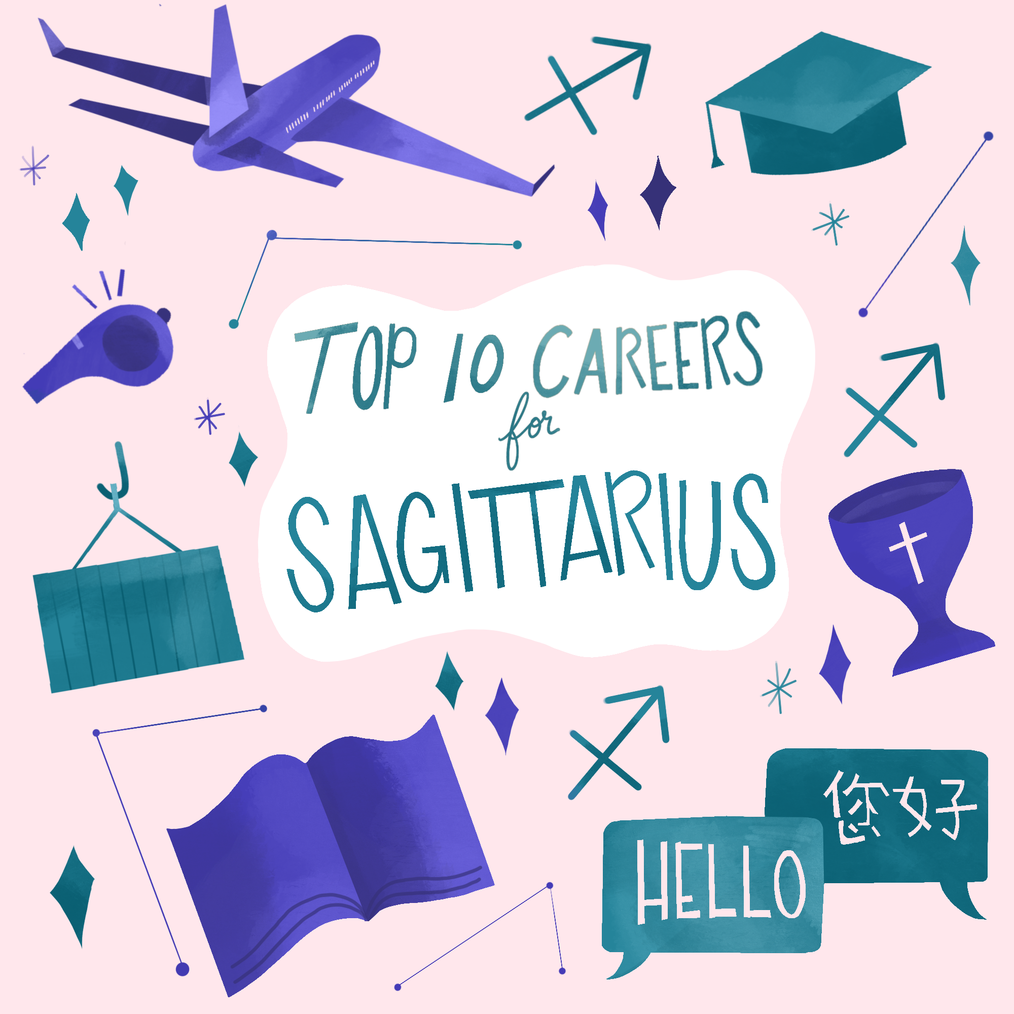 Top 10 Careers for Sagittarius