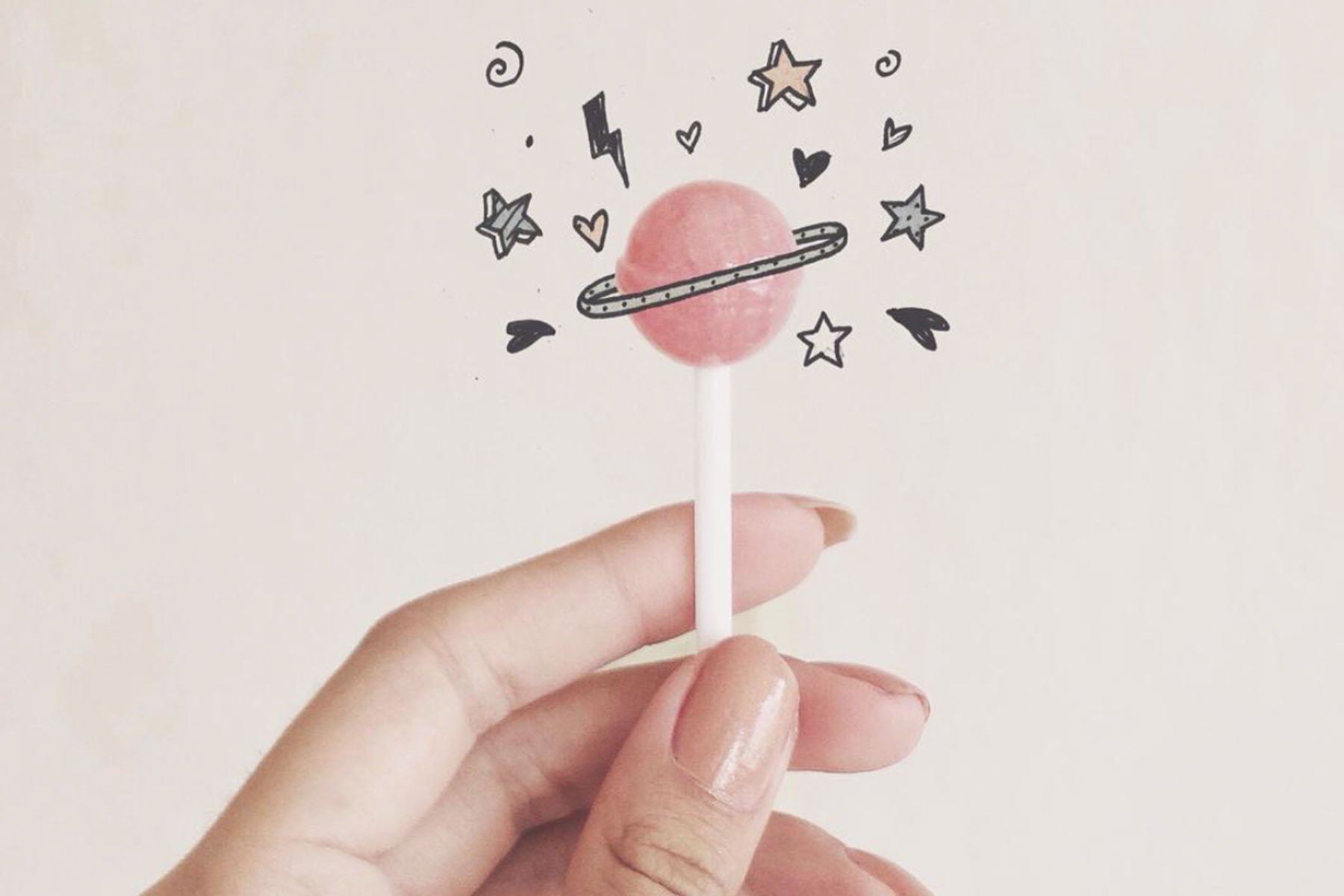 saturn lollipop