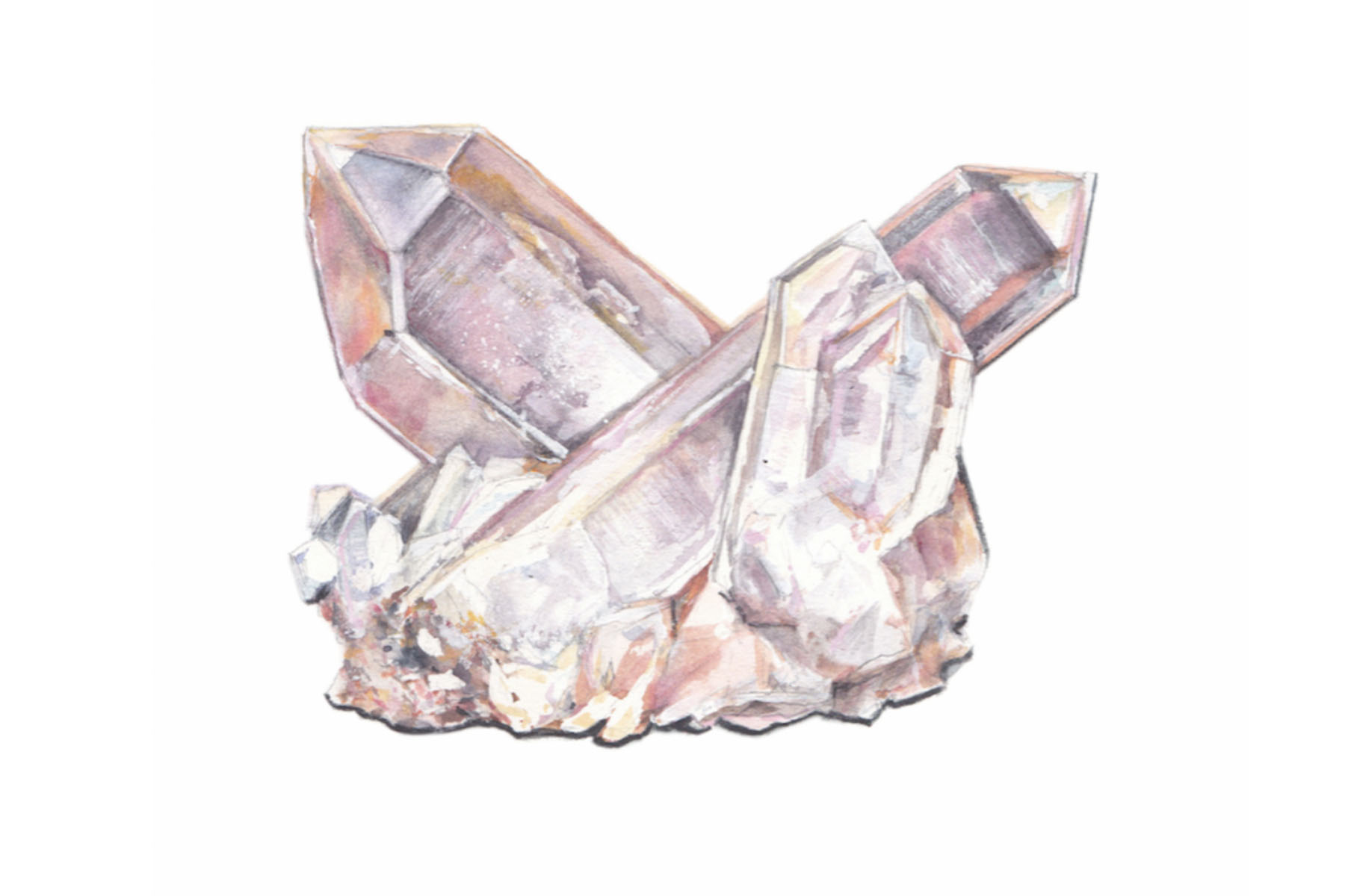 crystal drawing