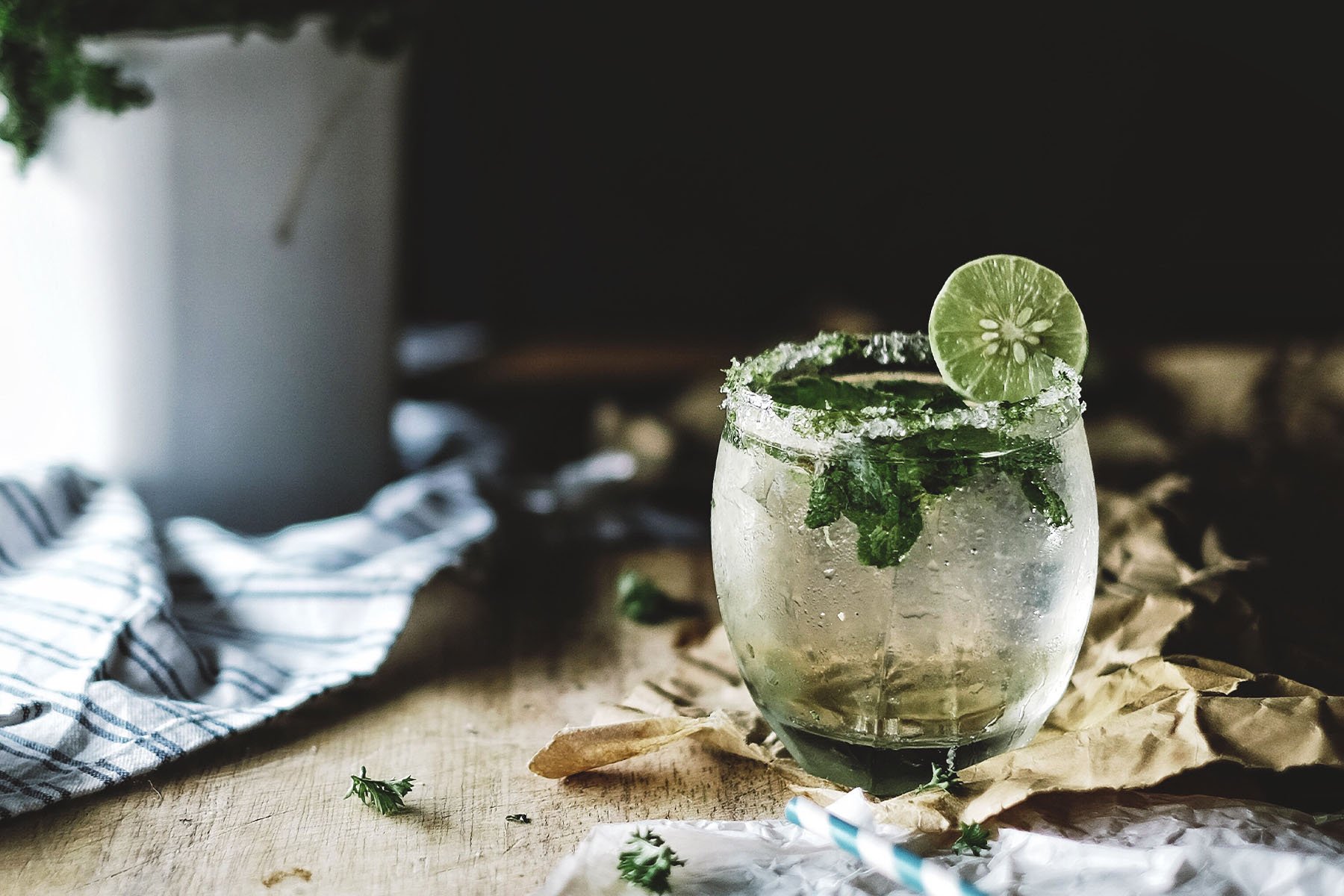 lime cocktail