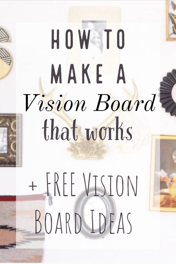 vision board