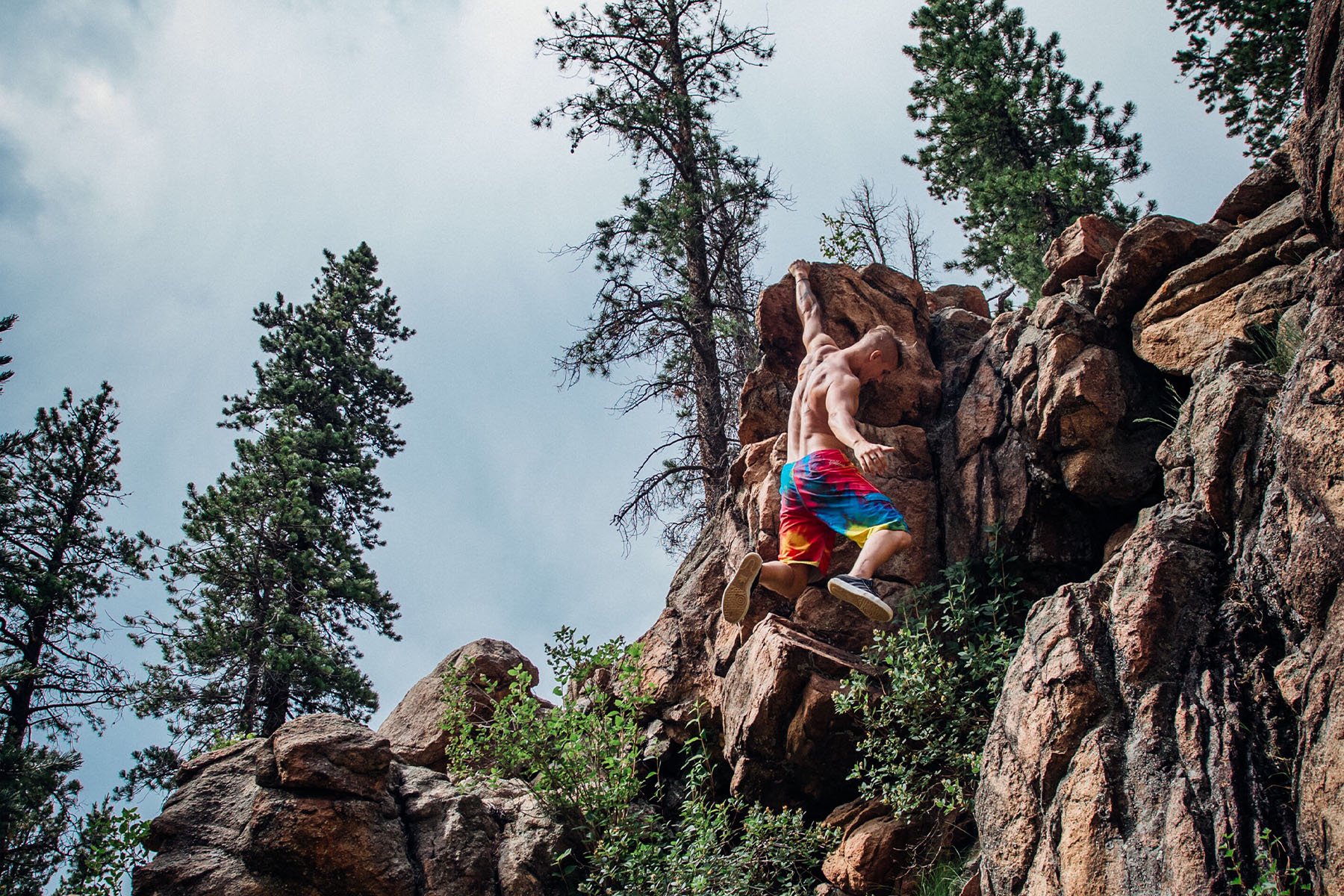 rock climbing rockies